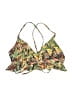 Unbranded Tropical Green Swimsuit Top Size M (estimated) - photo 1
