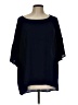 Assorted Brands 100% Polyester Blue 3/4 Sleeve Blouse Size L - photo 1