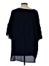 Assorted Brands 100% Polyester Blue 3/4 Sleeve Blouse Size L - photo 2