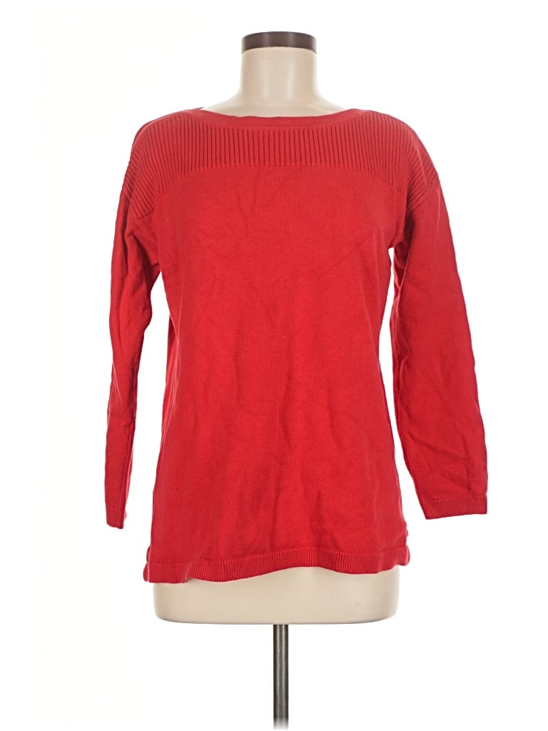 Pre-owned Talbots Pullover Sweater In Red