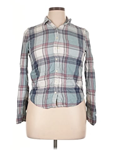 Aeropostale Long Sleeve Button-Down Shirt (view 1)