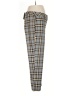 H&M Plaid Gray Casual Pants Size 12 - photo 4