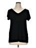 Catherine Malandrino Black Short Sleeve Top Size XL - photo 1