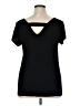 Catherine Malandrino Black Short Sleeve Top Size XL - photo 2