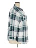 New York Laundry Plaid Teal Long Sleeve Blouse Size 3X - photo 4