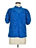 BTFBM Blue Short Sleeve Blouse Size M - photo 1