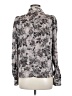 O'2nd Floral Gray Long Sleeve Blouse Size 6 - photo 2