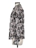 O'2nd Floral Gray Long Sleeve Blouse Size 6 - photo 5