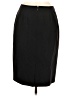 Casual Corner Solid Black Wool Skirt Size 8 - photo 2