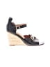 Corso Como 100% Leather Black Wedges Size 8 - photo 1