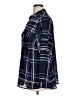 Apt. 9 100% Polyester Plaid Blue Long Sleeve Blouse Size 1X - photo 5