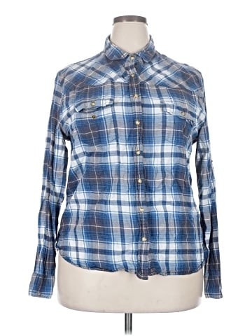 Jachs Girlfriend Long Sleeve Button-Down Shirt (view 1)