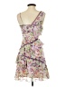BCBGMAXAZRIA 100% Polyester Floral Purple Cocktail Dress Size 2 - photo 2