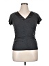 Parallel Gray Short Sleeve Top Size XL - photo 1