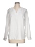 Chico's 100% Polyester White Long Sleeve Blouse Size L - photo 1