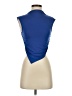 Shein Blue Sleeveless T-Shirt Size 4 - photo 1