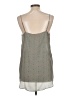 Joe Fresh Gray Sleeveless Blouse Size L - photo 2