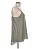 Joe Fresh Gray Sleeveless Blouse Size L - photo 4