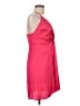Express 100% Polyester Solid Pink Cocktail Dress Size 10 - photo 4