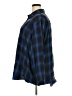 In'Voland Plaid Blue Long Sleeve Blouse Size 24 - photo 5