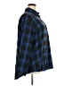 In'Voland Plaid Blue Long Sleeve Blouse Size 24 - photo 4