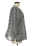 Talbots Gray 3/4 Sleeve Blouse Size L - photo 4