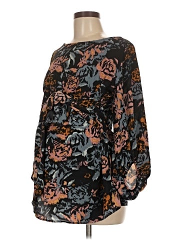 Motherhood Long Sleeve Blouse (view 1)