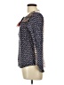 THML 100% Rayon Blue Long Sleeve Blouse Size L - photo 5