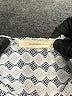 Soprano 100% Polyester Paisley Gray Blue Dress Size 10 - photo 3