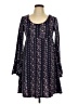 Bongo Hearts Blue Casual Dress Size L - photo 1
