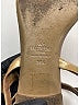 Valentino Gold Tan Leather Rockstud Cage Flat Sandals Size EU 39 1/2 - photo 5