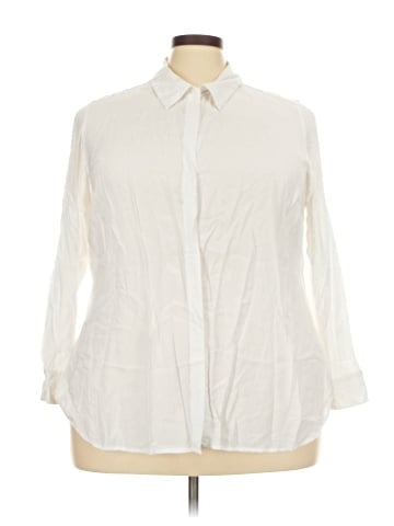 Brass 3/4 Sleeve Blouse (view 1)