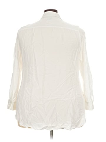 Brass 3/4 Sleeve Blouse (view 2)