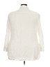 Brass 100% Rayon Ivory 3/4 Sleeve Blouse Size 22 - 24 - photo 2