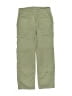 Crewcuts Solid Green Cargo Pants Size 10 - photo 1