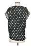 MM. LaFleur 100% Polyester Black Short Sleeve Blouse Size XS - photo 2