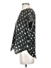 MM. LaFleur 100% Polyester Black Short Sleeve Blouse Size XS - photo 5