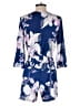 Yumi Kim 100% Polyester Print Blue Romper Size S - photo 2