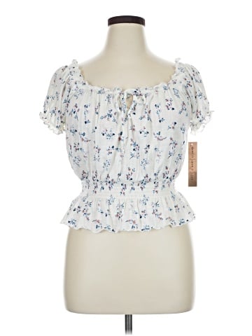 Almost Famous Short Sleeve Blouse (view 1)