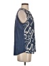 Fortune + Ivy 100% Polyester Blue Sleeveless Blouse Size S - photo 4