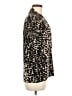 DKNY Animal Print Brown Short Sleeve Blouse Size M - photo 4