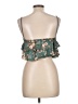 Unbranded 100% Polyester Green Sleeveless Blouse Size L - photo 2