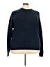 Basic Editions Solid Blue Pullover Sweater Size 3X - photo 1