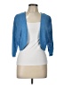 Perceptions Blue Cardigan Size L - photo 1
