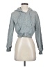 Unbranded 100% Polyester Gray Zip Up Hoodie Size S - photo 1
