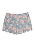Lush Floral Blue Shorts Size S - photo 2