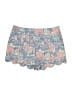 Lush Floral Blue Shorts Size S - photo 1