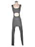 Shein Solid Gray Jumpsuit Size 6 - photo 1