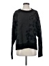 DKNY Animal Print Black Pullover Sweater Size 8 (estimated) - photo 1