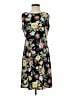 Tommy Hilfiger Floral Black Casual Dress Size 4 - photo 1